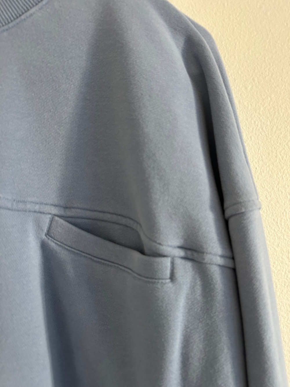 Vuori Sedona Sport Terry Crew Sweatshirt Isle Blue Medium - Picture 3 of 6
